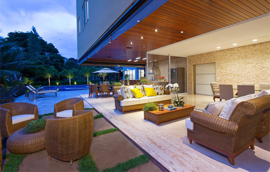 ideias de jardim grande: Moderna da Área Externa da Casa! ideias de jardim grande: Moderna da Área Externa da Casa!