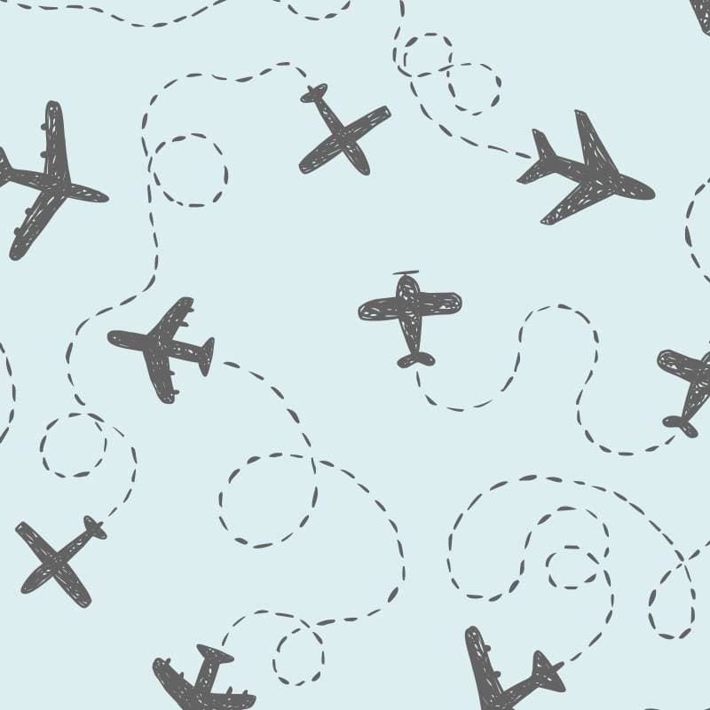 Papel de Parede Infantil Avião N3944