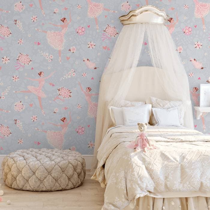 Papel de Parede Infantil Bailarina N3960