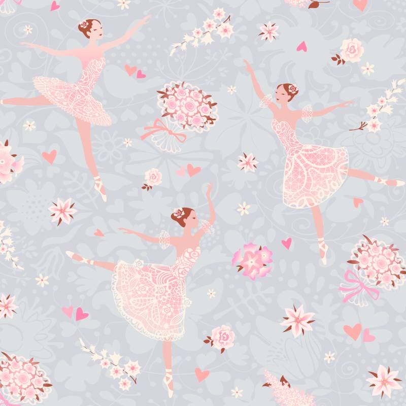 Papel de Parede Infantil Bailarina N3960