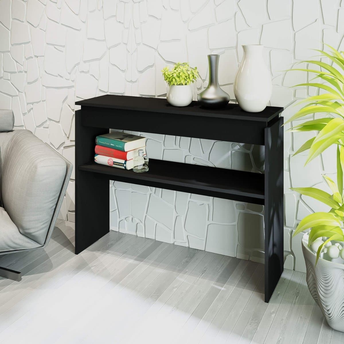 Aparador Artely Creta Preto