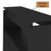 Aparador Artely Creta Preto