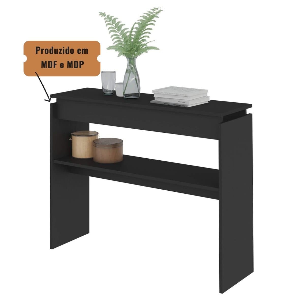 Aparador Artely Creta Preto