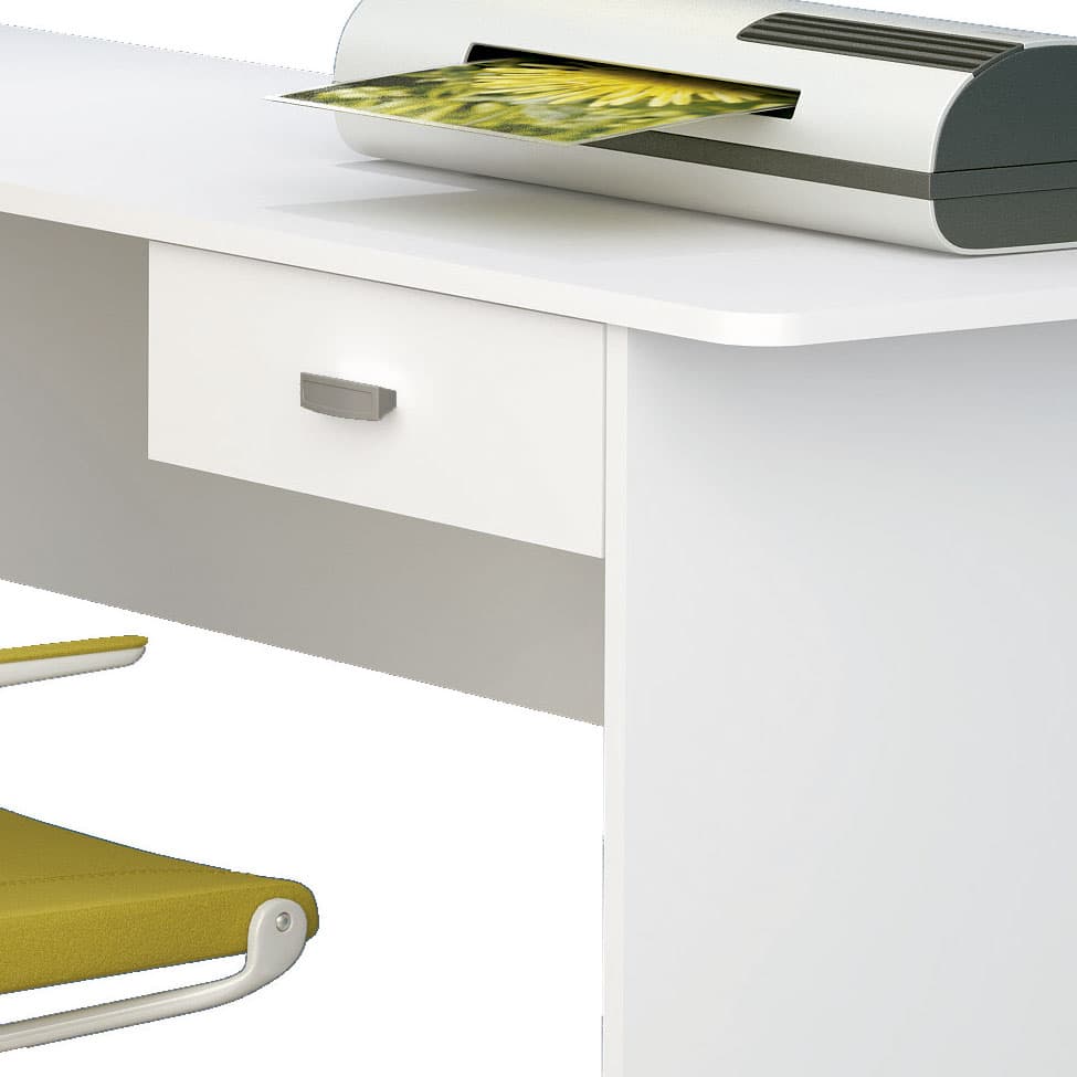 Mesa de Escritório Cannes 1 GV Branca