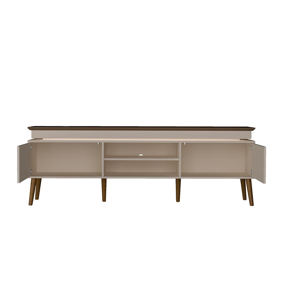 Rack Lumina Pinho e Off White 180 cm