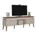 Rack Lumina Pinho e Off White 180 cm