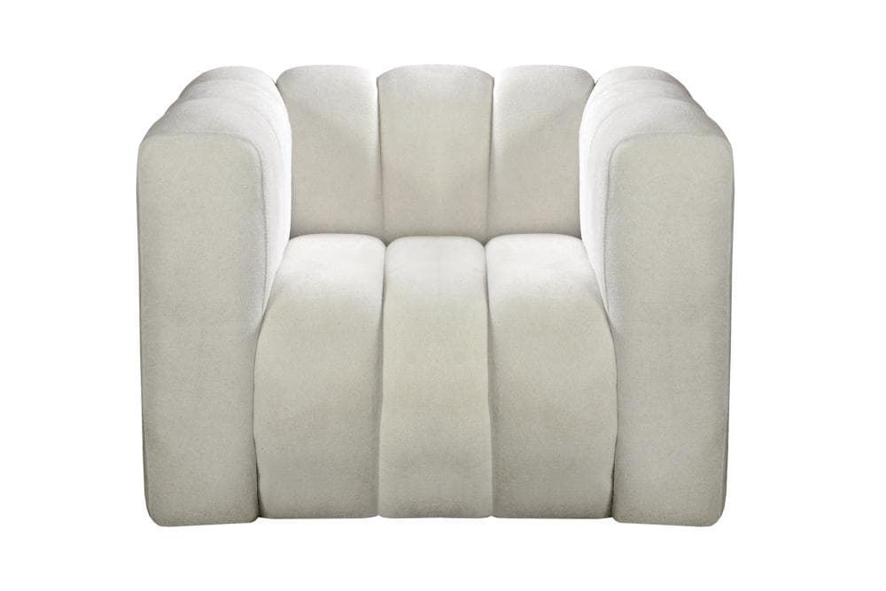 Poltrona Mona Cor:Bouclê Bege 500