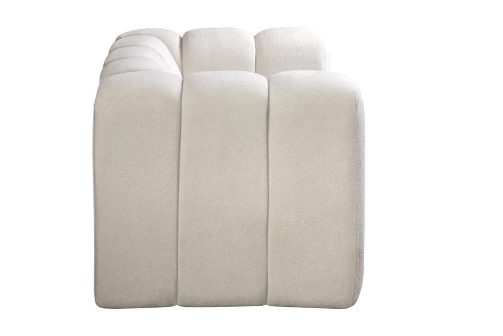 Poltrona Mona Cor:Bouclê Bege 500