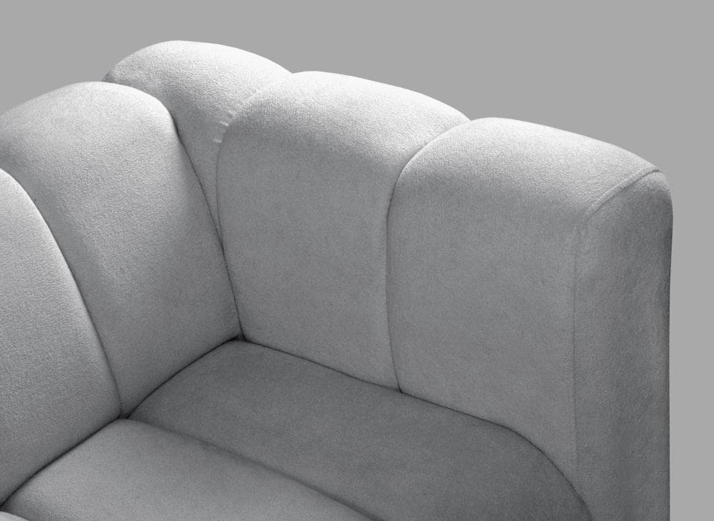 Poltrona Mona Cor:Bouclê Cinza 520
