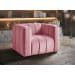 Poltrona Mona Cor:Suede Rosa 280