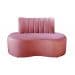Sofá Doha Cor:Suede Rosa 280