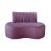 Sofá Doha Cor:Veludo Roxo 380
