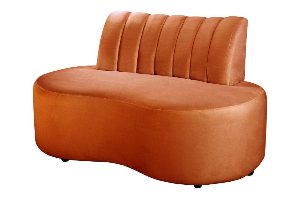 Sofá Doha Cor:Veludo Terracota 400