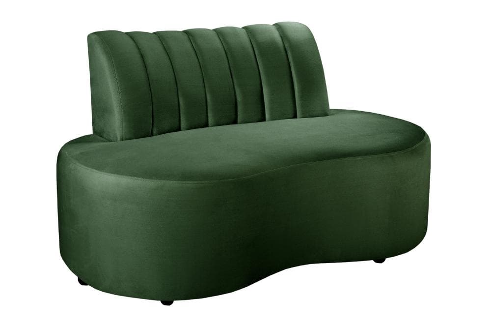 Sofá Doha Cor:Veludo Verde 270