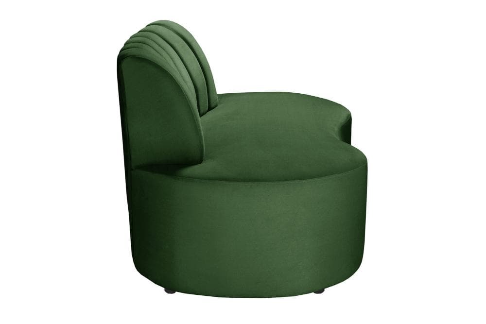 Sofá Doha Cor:Veludo Verde 270