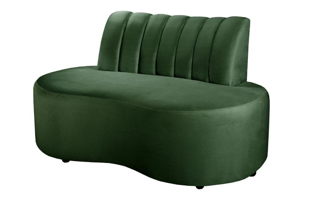 Sofá Doha Cor:Veludo Verde 270