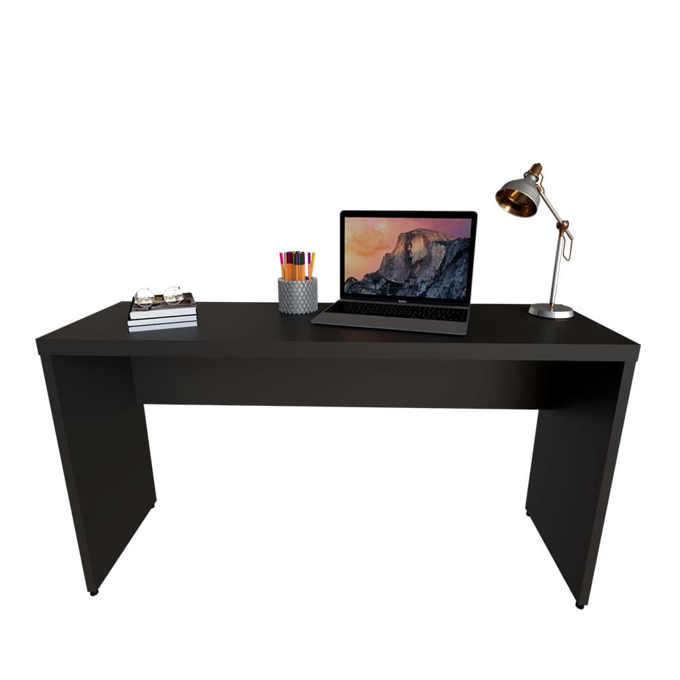 Mesa para Notebook Natus Preta 160 cm