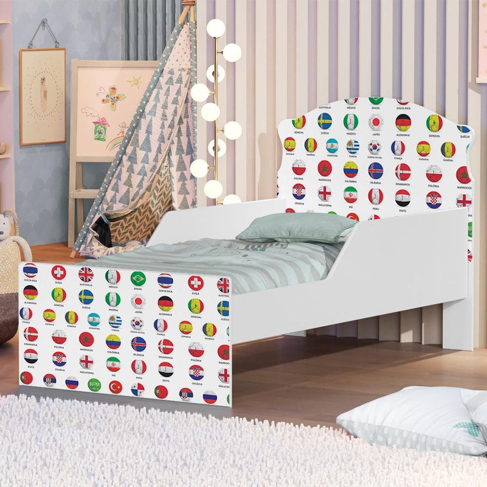Cama Infantil Melhor da Bola Com Colchão