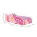 Cama Like Carruagem Rosa Solteiro