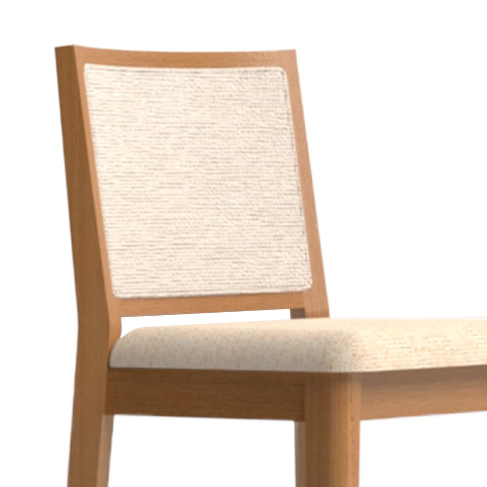 Conjunto com 2 Banquetas Sila Mel e Bege