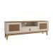 Rack Esmeralda Off White e Noce 160 cm