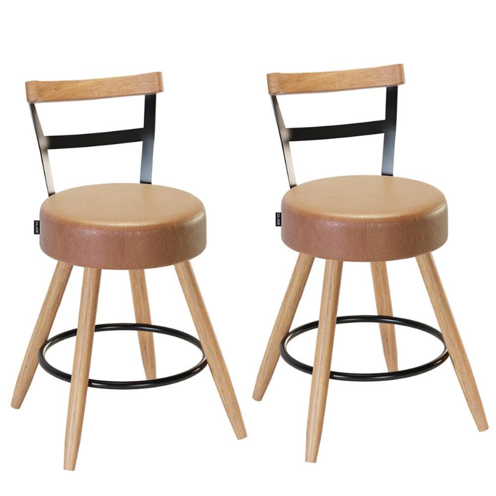2 Cadeiras Com Encosto Chicago Amarula