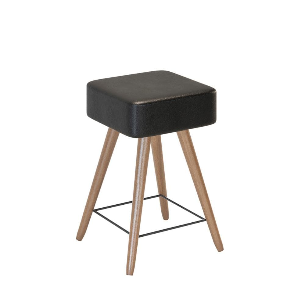 Banco Banqueta Aço Maldivas Preto