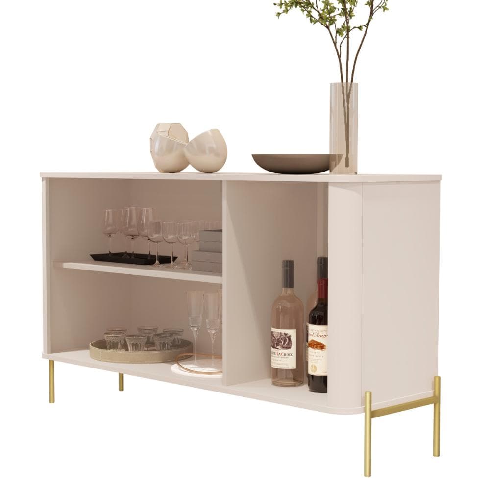 Buffet Nova Orleans Off White Dourado