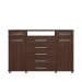 Comoda 7 Gavetas Brasil Cafe Touch