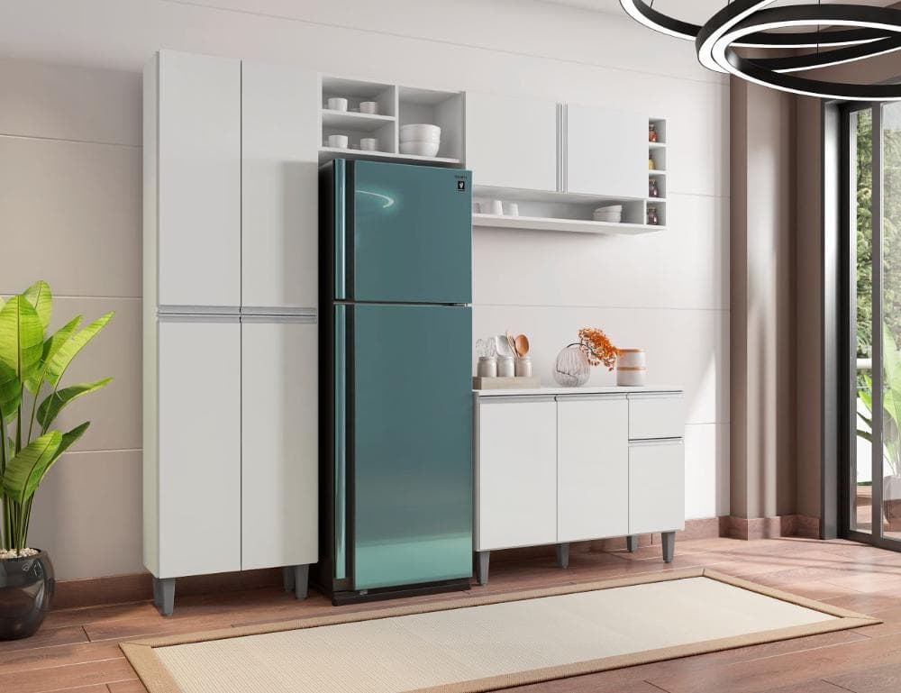 Cozinha Compacta Atlanta Branco