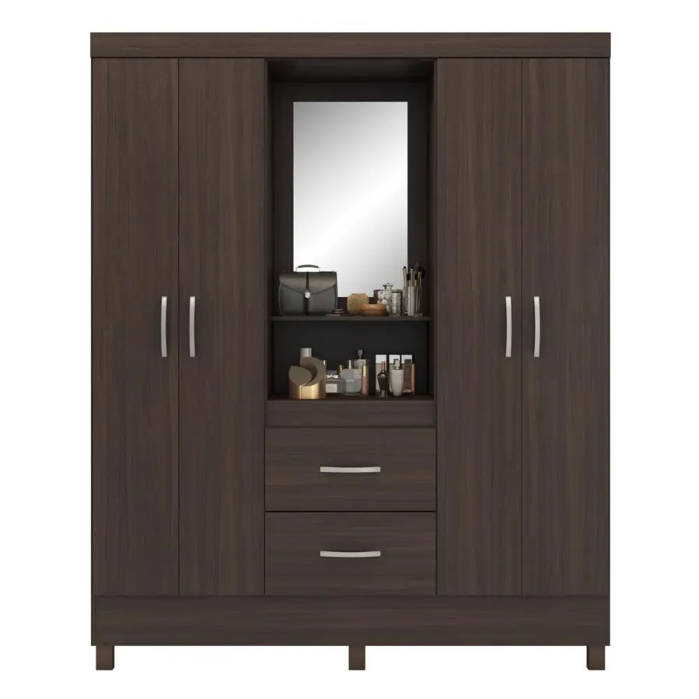 Guarda Roupa 2 Gavetas Turim Cafe Touch