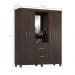 Guarda Roupa 2 Gavetas Turim Cafe Touch