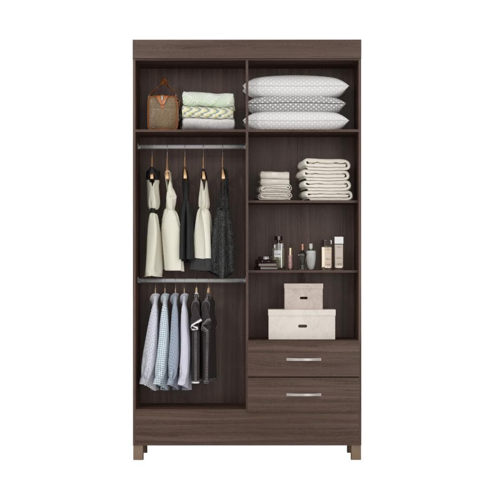 Guarda Roupa 4 Portas Valencia Cafe Touch