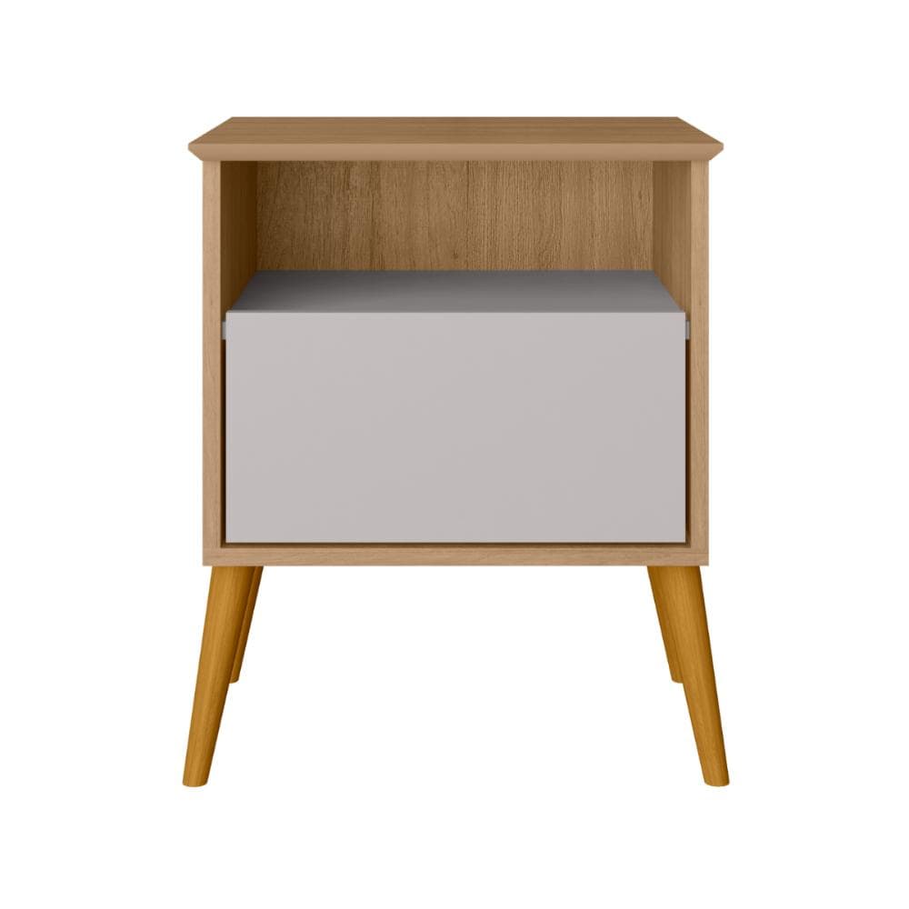 Mesa Cabeceira Acapulco Cinamomo Off-White