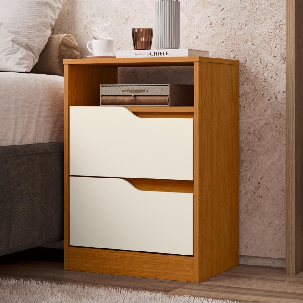 Mesa Cabeceira Australia Freijo Off White