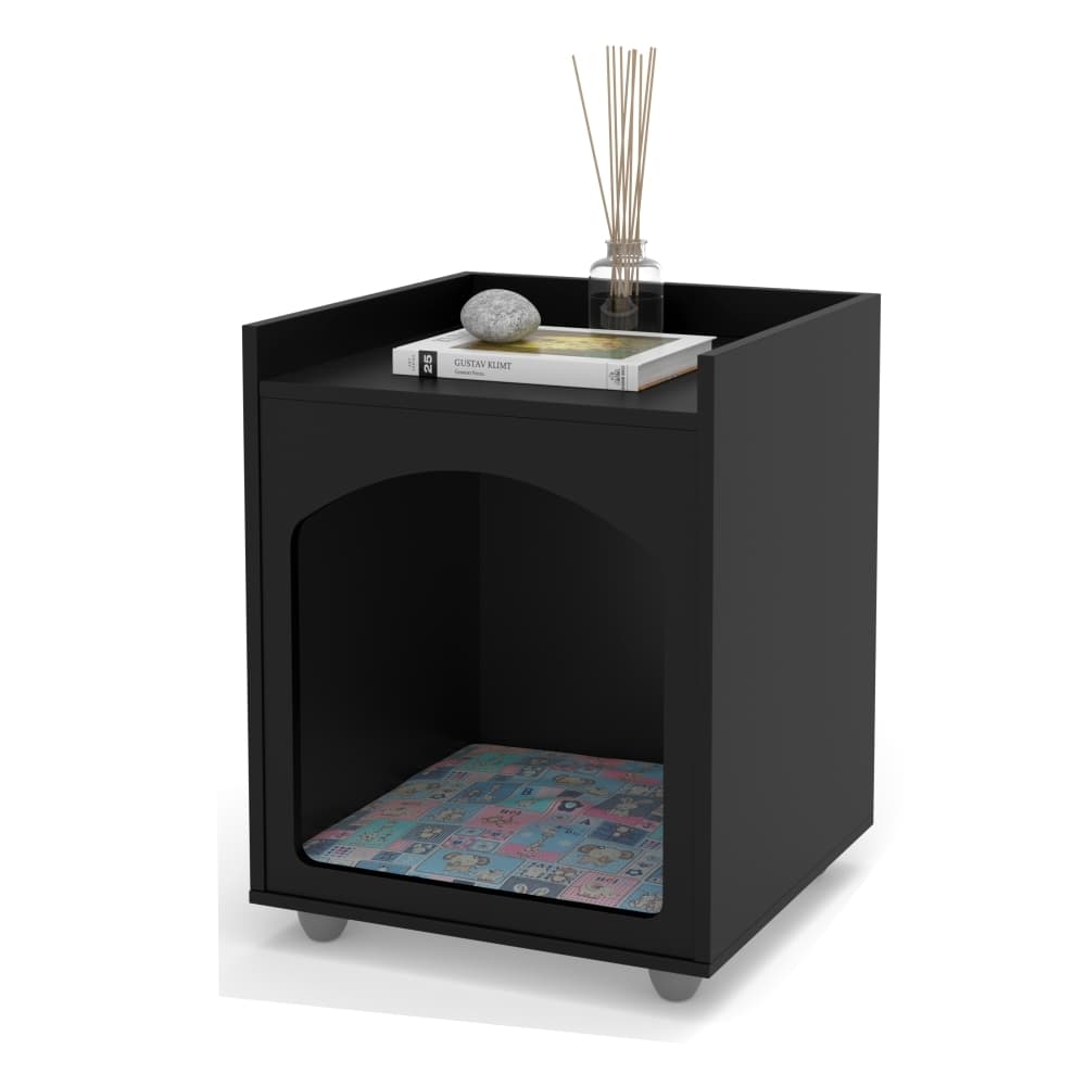 Mesa de Cabeceira Pet Martinez Preto