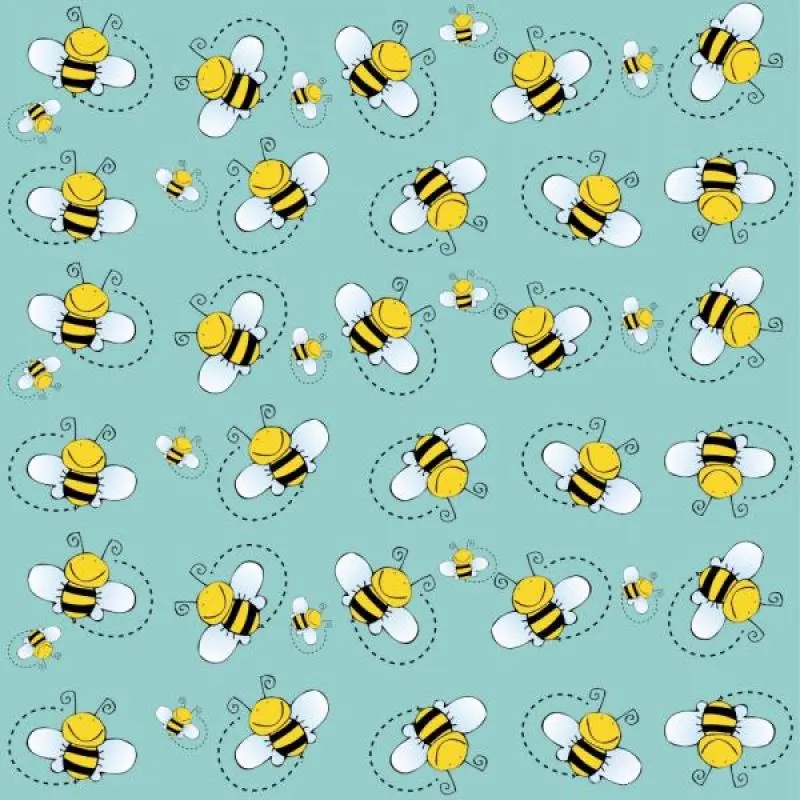 Papel de Parede Infantil Abelhas