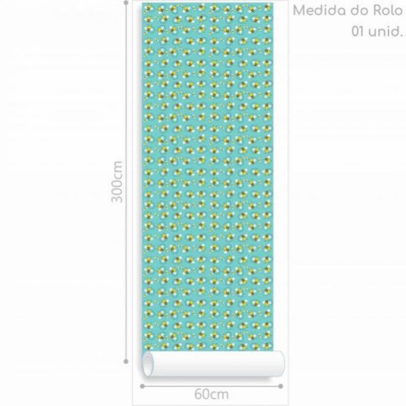 Papel de Parede Infantil Abelhas