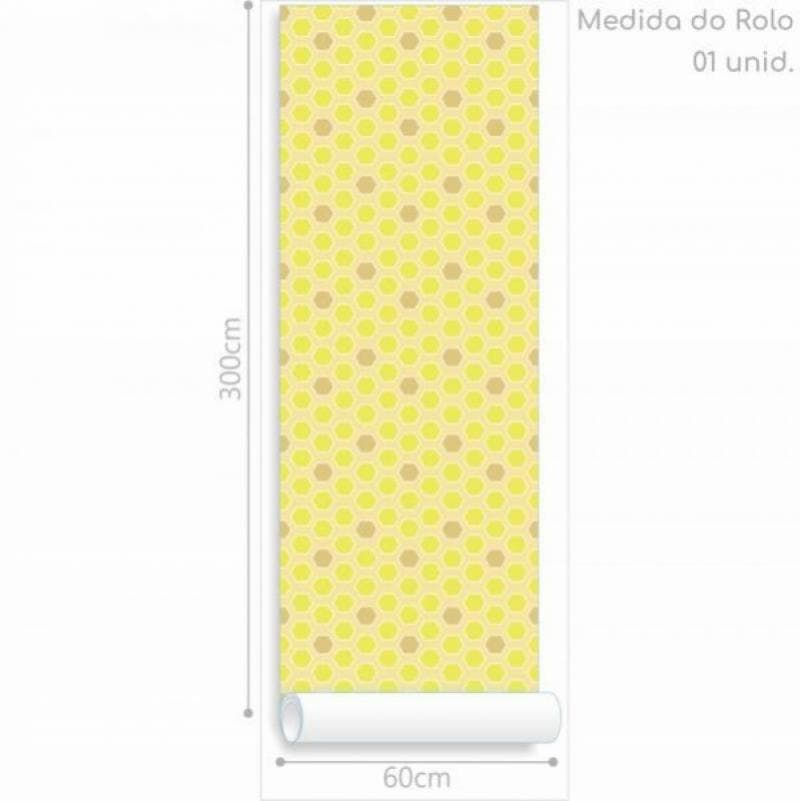 Papel de Parede Infantil Colméia