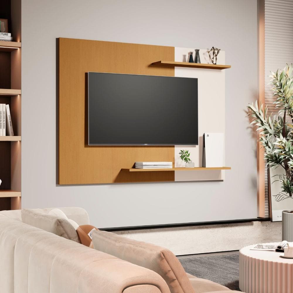 Suporte para TV Avellaneda Nature Off White