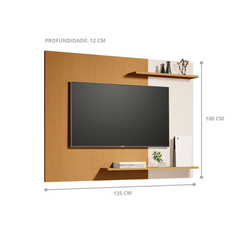 Suporte para TV Avellaneda Nature Off White