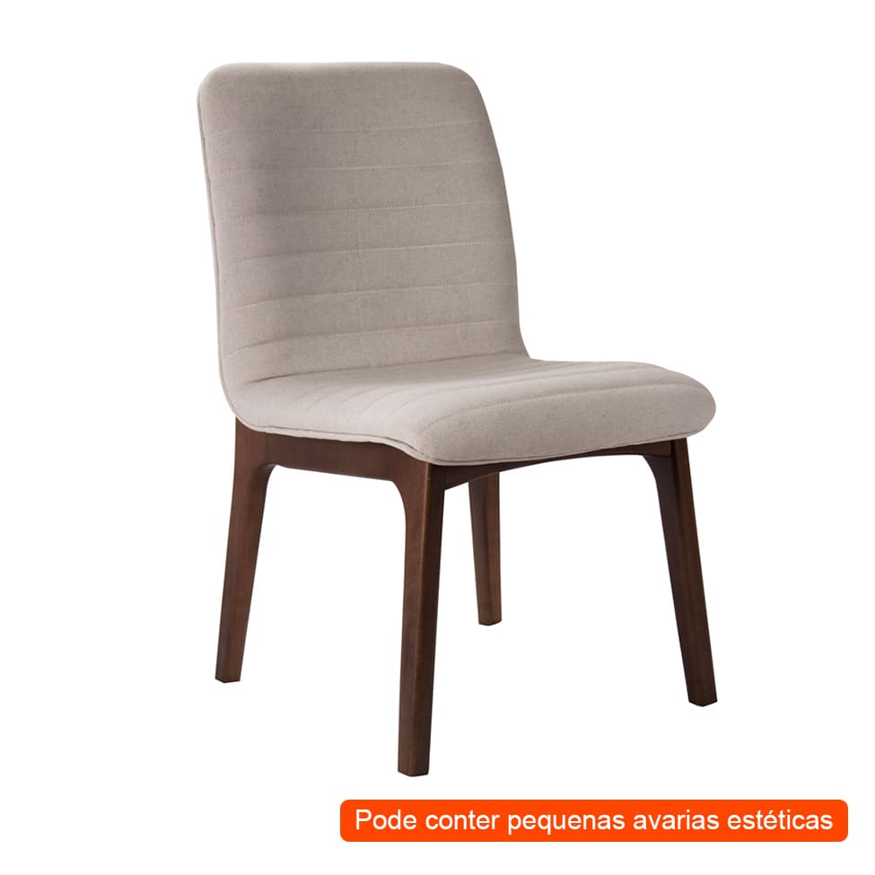 [OUTLET] Cadeira de Jantar Rohe Cru