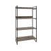 Estante Kuadra II Marrom Escuro 80 cm