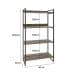 Estante Kuadra II Marrom Escuro 80 cm