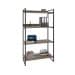 Estante Kuadra II Marrom Escuro 80 cm