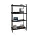 Estante Kuadra II Preta 80 cm