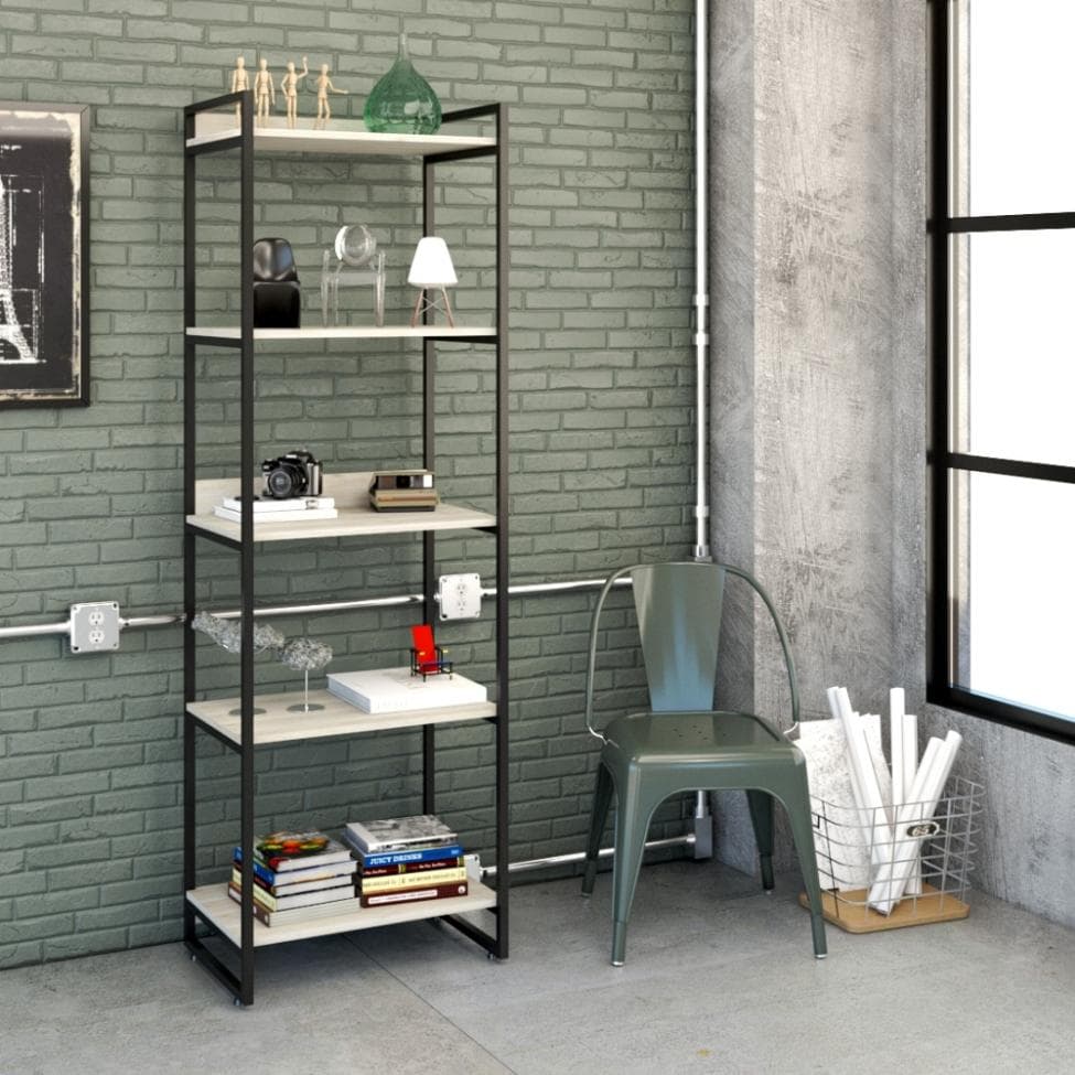 Estante Kuadra III Bege 60 cm