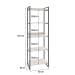 Estante Kuadra III Bege 60 cm