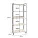 Estante Kuadra III Bege 80 cm