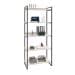 Estante Kuadra III Bege 80 cm